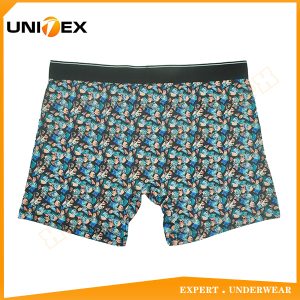 Men’s Boxer Briefs — Polyester, Custom Print, Jacquard Elastic — Men's Boxers & Boxer Briefs programme — thumbnail of OEM & private label sample 2