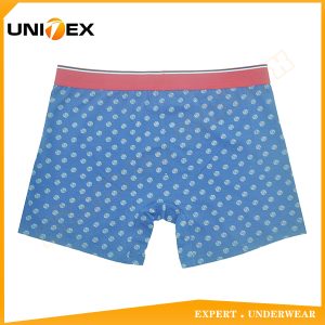 Men’s Soft Boxer Briefs — Cotton/Spandex, All-Over Print, Jacquard Elastic — Men's Boxers & Boxer Briefs programme — thumbnail of OEM & private label sample 2
