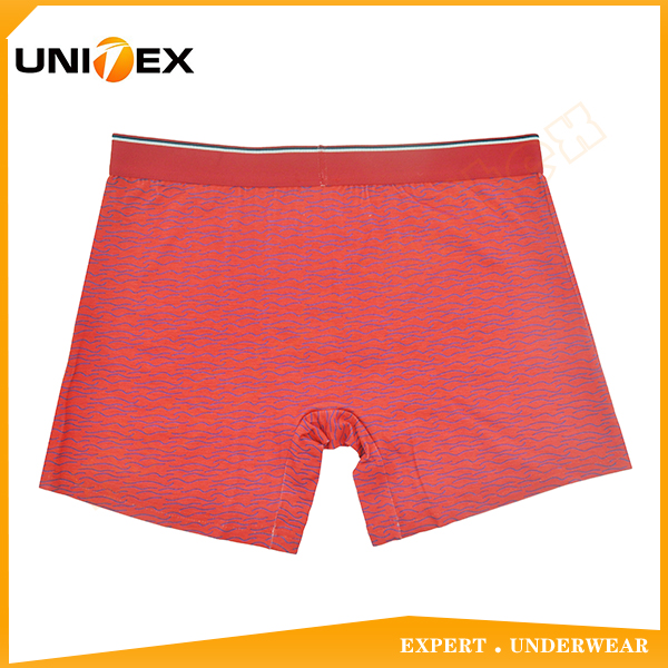 Men’s Boxer Shorts — Cotton, Custom Print, Jacquard Elastic — Breathable — Men's Boxers & Boxer Briefs programme — OEM & private label detail photo 2