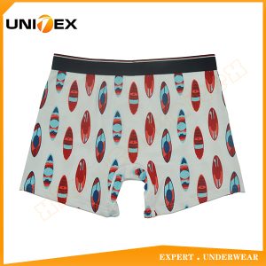 Men’s Boxer Shorts — Cotton, Reactive Print, Jacquard Elastic — Combed Cotton — Men's Boxers & Boxer Briefs programme — thumbnail of OEM & private label sample 2