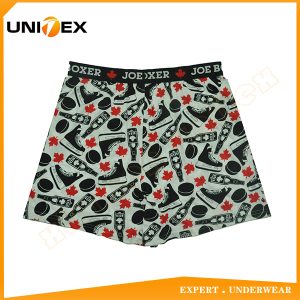 Men’s Boxer Shorts — Cotton, Reactive Print, Jacquard Elastic — Designer — Men's Boxers & Boxer Briefs programme — thumbnail of OEM & private label sample 2