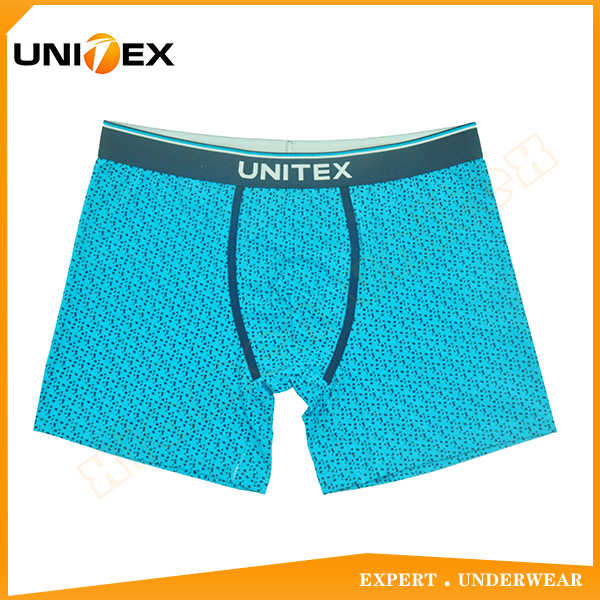 Men’s Boxer Briefs — Cotton, Jacquard Elastic, Comfort Fit — Men's Underwear programme — OEM & private label sample photo 1