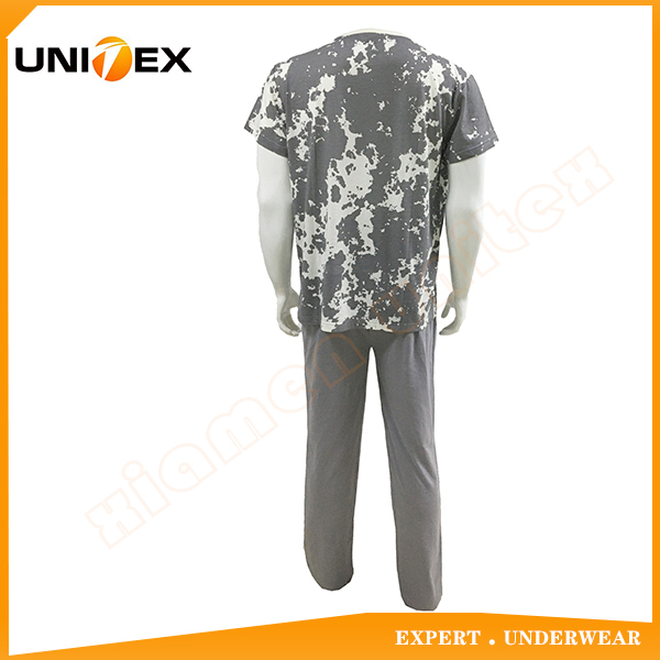 Men’s Pajama Shorts — Cotton, Custom Print, Summer — sleeve — Pajamas & Sleepwear programme — OEM & private label detail photo 2