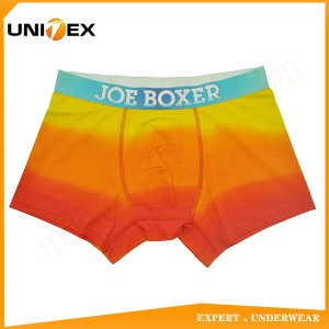 Men’s Boxer Briefs — Cotton, Discharge Print, Moisture-Wicking — Men's Boxers & Boxer Briefs programme — thumbnail of OEM & private label sample 1