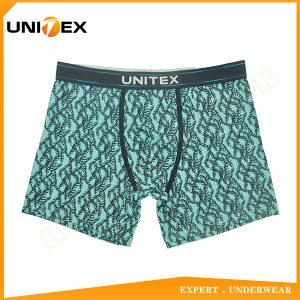 Men’s Boxer Briefs — Viscose/Elastane, Jacquard Elastic, Moisture-Wicking — Men's Boxers & Boxer Briefs programme — thumbnail of OEM & private label sample 1