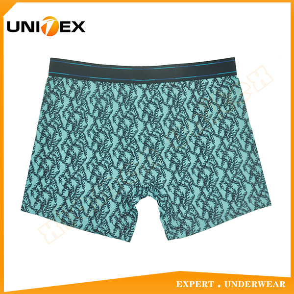 Men’s Boxer Briefs — Viscose/Elastane, Jacquard Elastic, Moisture-Wicking — Men's Boxers & Boxer Briefs programme — OEM & private label detail photo 2