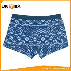 Men’s Boxer Shorts — Cotton, All-Over Print — Men's Boxers & Boxer Briefs programme — thumbnail of OEM & private label sample 2