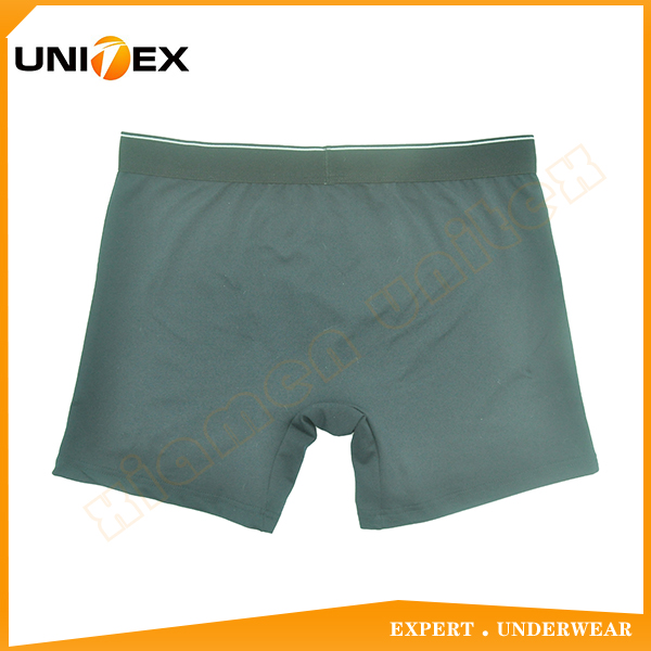 Men’s Boxer Shorts — Polyester, Jacquard Elastic, Solid Colour — Men's Boxers & Boxer Briefs programme — OEM & private label detail photo 2