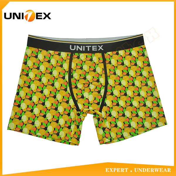Men’s Boxer Briefs — Cotton, Jacquard Elastic — Men's Boxers & Boxer Briefs programme — OEM & private label product photo 1
