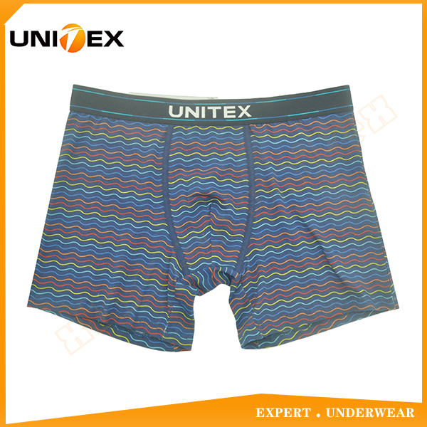 Men’s Boxer Briefs — Cotton, Custom Print, Jacquard Elastic — funny — Men's Underwear programme — OEM & private label sample photo 1