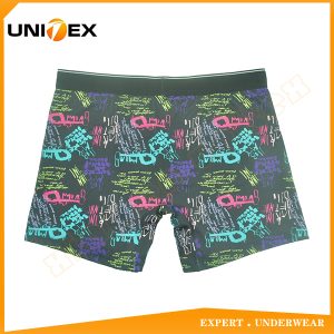Men’s Boxer Briefs — Polyester, Jacquard Elastic — Men's Boxers & Boxer Briefs programme — thumbnail of OEM & private label sample 2