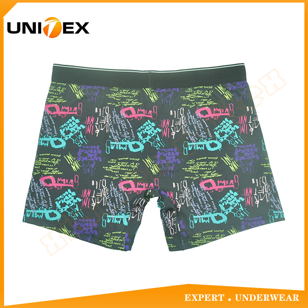 Men’s Boxer Briefs — Polyester, Jacquard Elastic — Men's Boxers & Boxer Briefs programme — OEM & private label detail photo 2