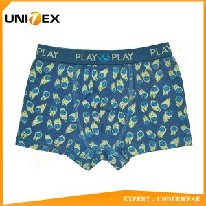 Boys’ Soft Boxer Shorts — Cotton, All-Over Print — Boys' Boxers & Boxer Shorts programme — thumbnail of OEM & private label sample 1
