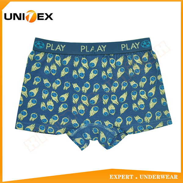 Boys’ Soft Boxer Shorts — Cotton, All-Over Print — Boys' Boxers & Boxer Shorts programme — OEM & private label detail photo 2