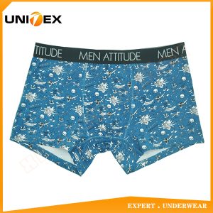 Men’s Boxer Shorts — Cotton, Custom Print — Men's Boxers & Boxer Briefs programme — thumbnail of OEM & private label sample 1