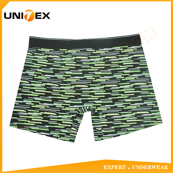 Men’s Boxer Briefs — Cotton, All-Over Print, Breathable — Men's Boxers & Boxer Briefs programme — OEM & private label detail photo 2
