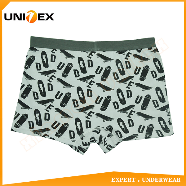 Boys’ Boxer Shorts — Cotton, Custom Print, Teen — Boys' Boxers & Boxer Shorts programme — OEM & private label detail photo 2