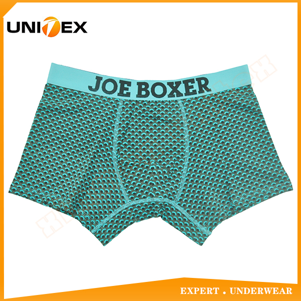 Men’s Boxer Shorts — Cotton, Reactive Print, Jacquard Elastic — Men's Underwear programme — OEM & private label sample photo 1