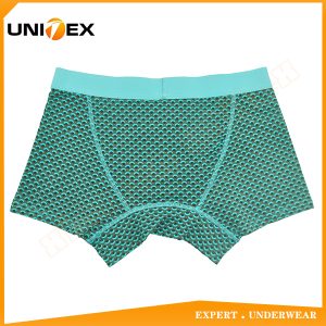 Men’s Boxer Shorts — Cotton, Reactive Print, Jacquard Elastic — Men's Boxers & Boxer Briefs programme — thumbnail of OEM & private label sample 2
