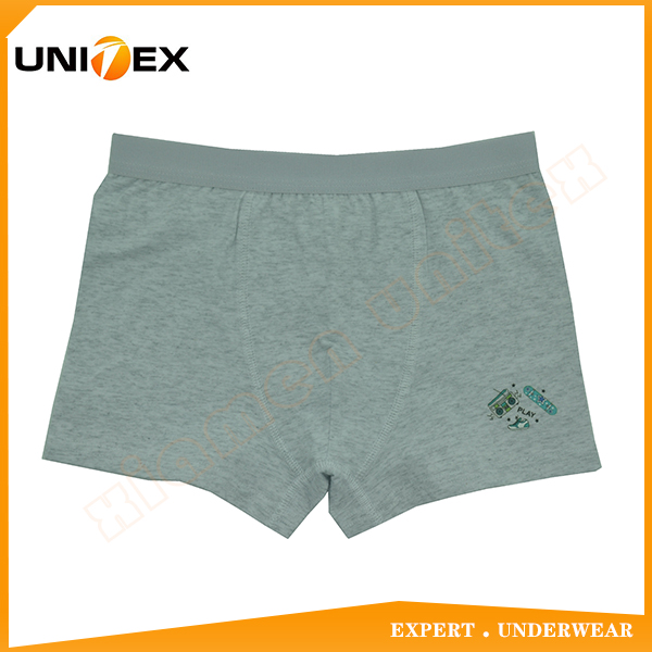 Boys’ Boxer Shorts — Cotton, Solid Colour — Boys' Underwear programme — OEM & private label sample photo 1