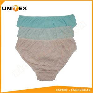 Girls’ Basic Bikini Briefs — 3-Piece Pack, Cotton, Teen — Girls' Underwear programme — OEM & private label sample photo 2