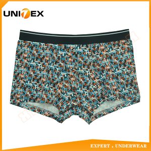 Men’s Classic Boxer Shorts — Cotton, Custom Print — Men's Boxers & Boxer Briefs programme — thumbnail of OEM & private label sample 1