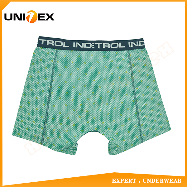 Men’s Soft Boxer Shorts — Cotton, Custom Print (Ref. — Men's Boxers & Boxer Briefs programme — OEM & private label detail photo 2