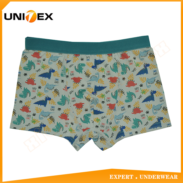 Boys’ Soft Boxer Shorts — Cotton, All-Over Print, Soft Handfeel — Boys' Underwear programme — OEM & private label sample photo 1