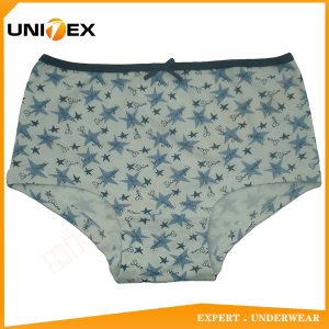 Kids’ Classic Briefs — Cotton/Spandex, All-Over Print, Teen — Girls' Underwear programme — thumbnail of OEM & private label sample 1