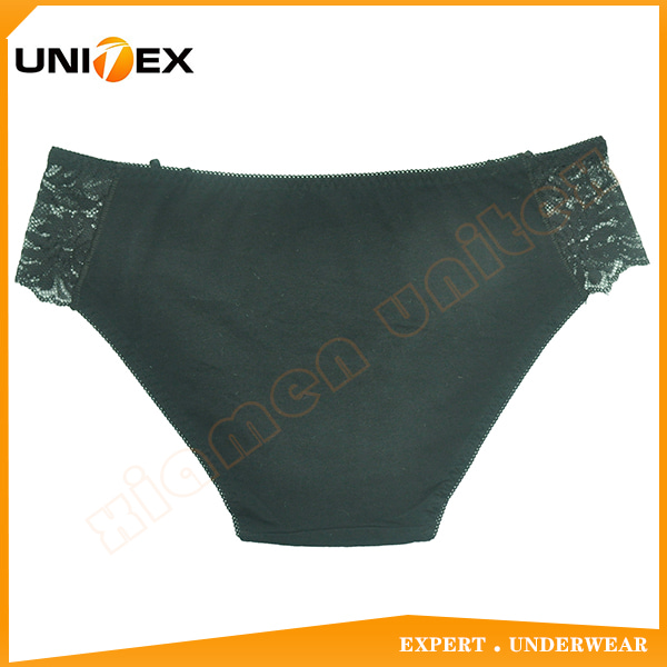 Women’s Briefs — Cotton — Lace Trim — Women's Underwear programme — OEM & private label detail photo 2