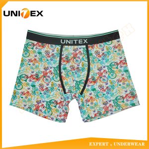 Men’s Soft Boxer Briefs — Cotton, Custom Print — Men's Boxers & Boxer Briefs programme — thumbnail of OEM & private label sample 1