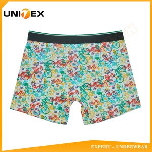 Men’s Soft Boxer Briefs — Cotton, Custom Print — Men's Boxers & Boxer Briefs programme — thumbnail of OEM & private label sample 2