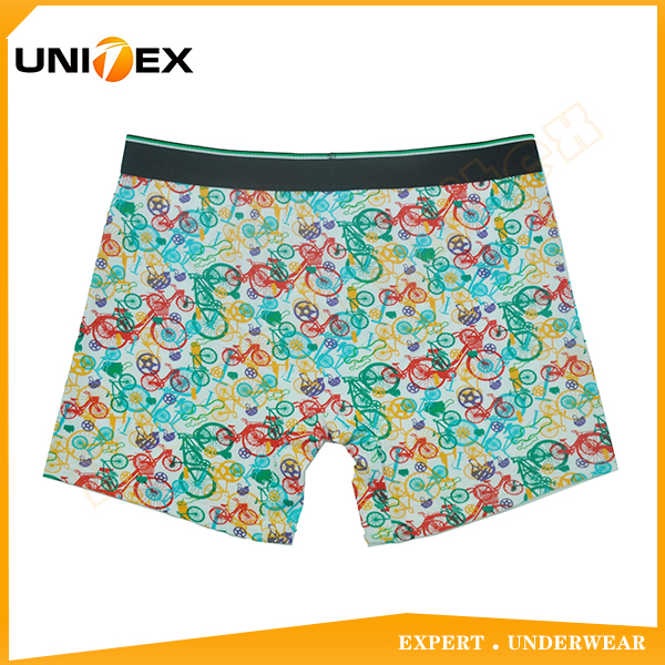 Men’s Soft Boxer Briefs — Cotton, Custom Print — Men's Boxers & Boxer Briefs programme — OEM & private label detail photo 2