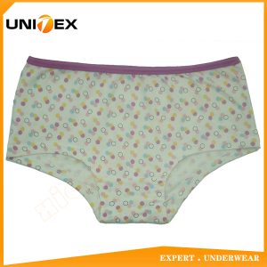 Girls’ Classic Briefs — Cotton, All-Over Print — Girls' Underwear programme — thumbnail of OEM & private label sample 1