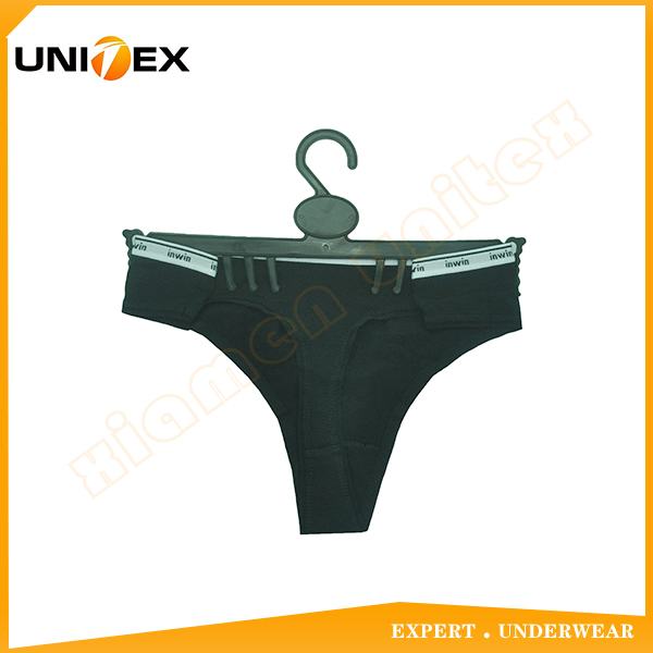 Women’s Briefs — Cotton, Solid Colour — color — Women's Underwear programme — OEM & private label detail photo 2