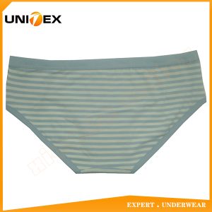 Women’s Briefs — Cotton, Yarn-Dyed Stripe — Women's Underwear programme — thumbnail of OEM & private label sample 2