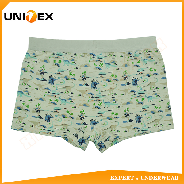 Boys’ Soft Boxer Shorts — Cotton, Custom Print, Teen — Boys' Boxers & Boxer Shorts programme — OEM & private label detail photo 2