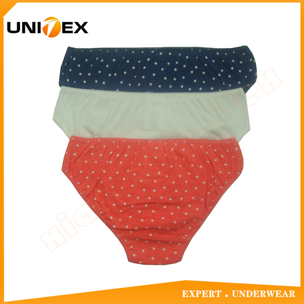 Kids’ Soft Underwear — 3-Piece Pack, Cotton, Custom Print — Girls' Underwear programme — OEM & private label detail photo 2