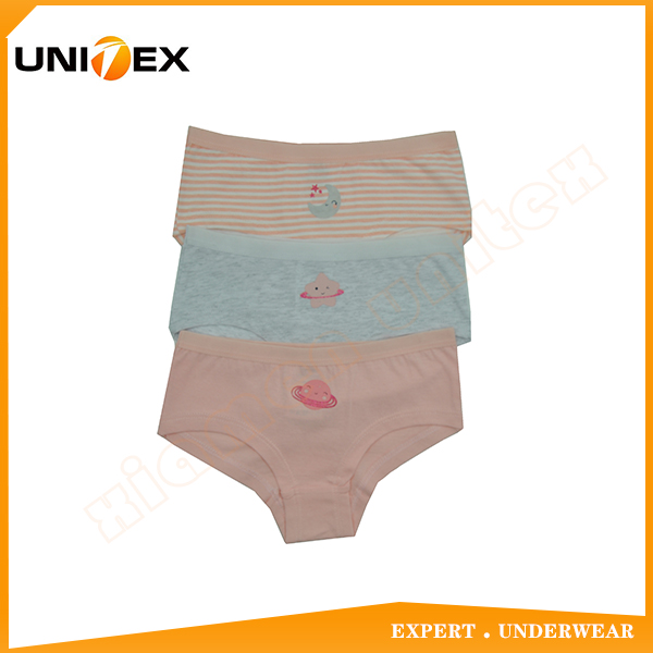Girls’ Basic Underwear — 3-Piece Pack, Cotton, Teen — Girls' Underwear programme — OEM & private label sample photo 1