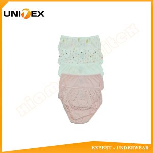 Girls’ Soft Bikini Briefs — 5-Piece Pack, Cotton, Custom Print — Girls' Underwear programme — thumbnail of OEM & private label sample 2