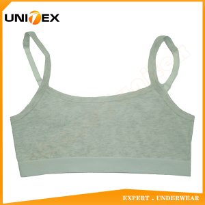 Girls’ Sports Bra — Cotton, Solid Colour, Teen — Sport Bras programme — OEM & private label sample photo 1