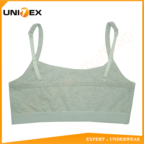 Girls’ Sports Bra — Cotton, Solid Colour, Teen — Sport Bras programme — OEM & private label detail photo 2