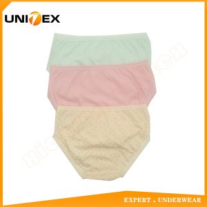 Girls’ Basic Briefs — 3-Piece Pack, Cotton, Custom Print — Comfort Fit — Girls' Underwear programme — OEM & private label sample photo 2