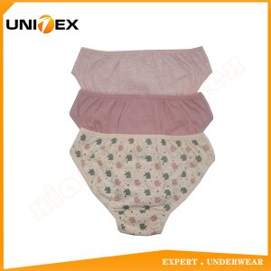 Girls’ Basic Underwear — 3-Piece Pack, Cotton, Custom Print — Girls' Underwear programme — OEM & private label sample photo 2