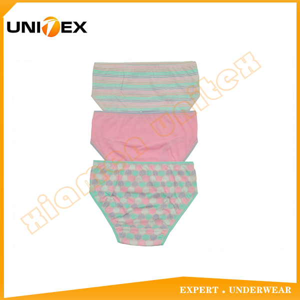Kids’ Underwear — 3-Piece Pack, Cotton, Custom Print — Girls' Underwear programme — OEM & private label detail photo 2