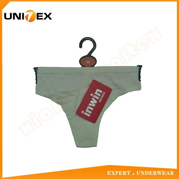 Women’s Bikini Briefs — Cotton, Solid Colour — Women's Underwear programme — OEM & private label detail photo 3