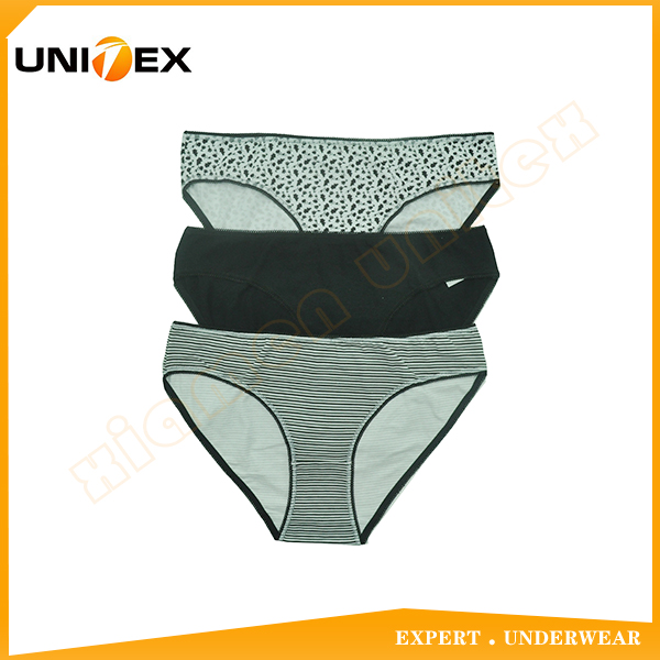 Women’s Briefs — 3-Piece Pack, Cotton, Custom Print — Women's Underwear programme — OEM & private label sample photo 1