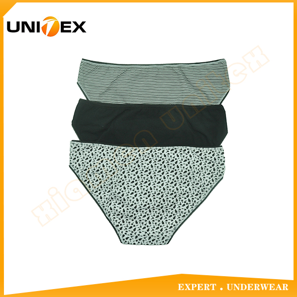 Women’s Briefs — 3-Piece Pack, Cotton, Custom Print — Women's Underwear programme — OEM & private label detail photo 2