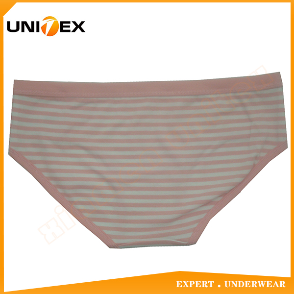 Women’s Briefs — Cotton, Yarn-Dyed Stripe — Panties — Women's Underwear programme — OEM & private label detail photo 2