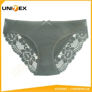 Women’s Briefs — Lace, Solid Colour — slip — Women's Underwear programme — thumbnail of OEM & private label sample 1